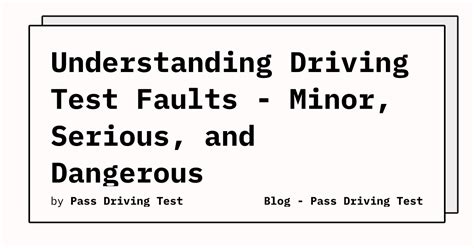 how hard to pass driving test|uk driving test serious faults.